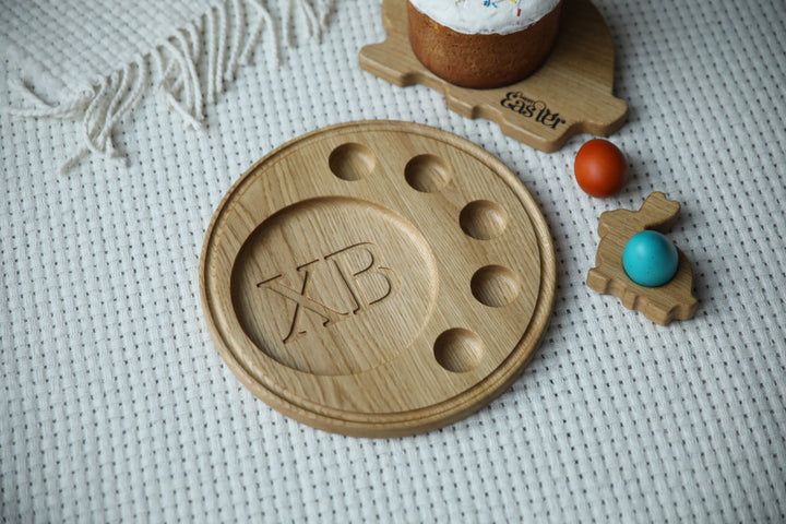 Wooden Egg Holder is perfect for Spring decor or Easter decoration