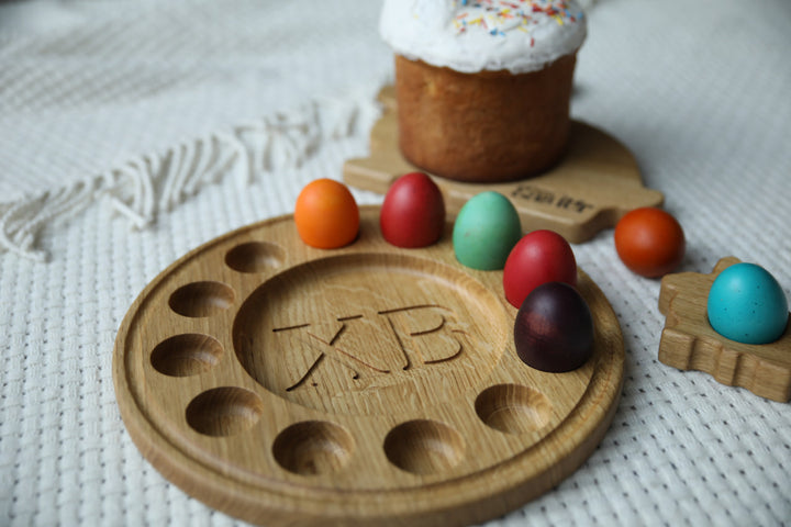 Wooden Egg Holder is perfect for Spring decor or Easter decoration