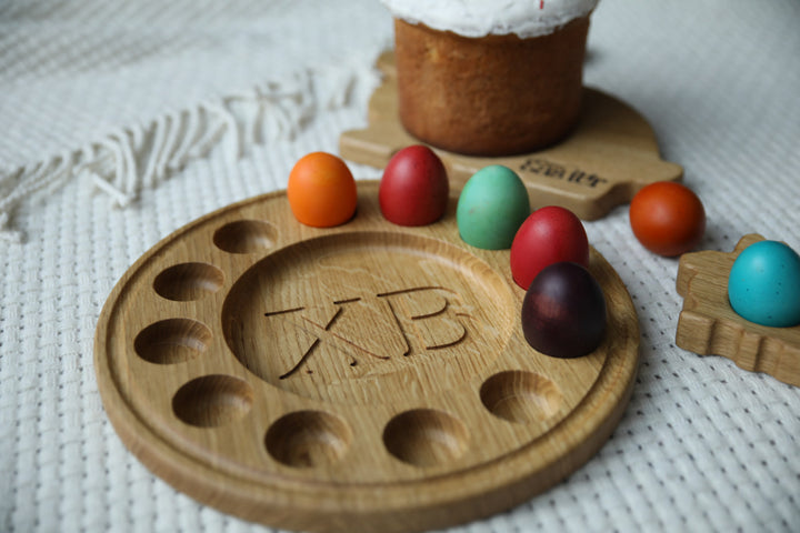 Wooden Egg Holder is perfect for Spring decor or Easter decoration
