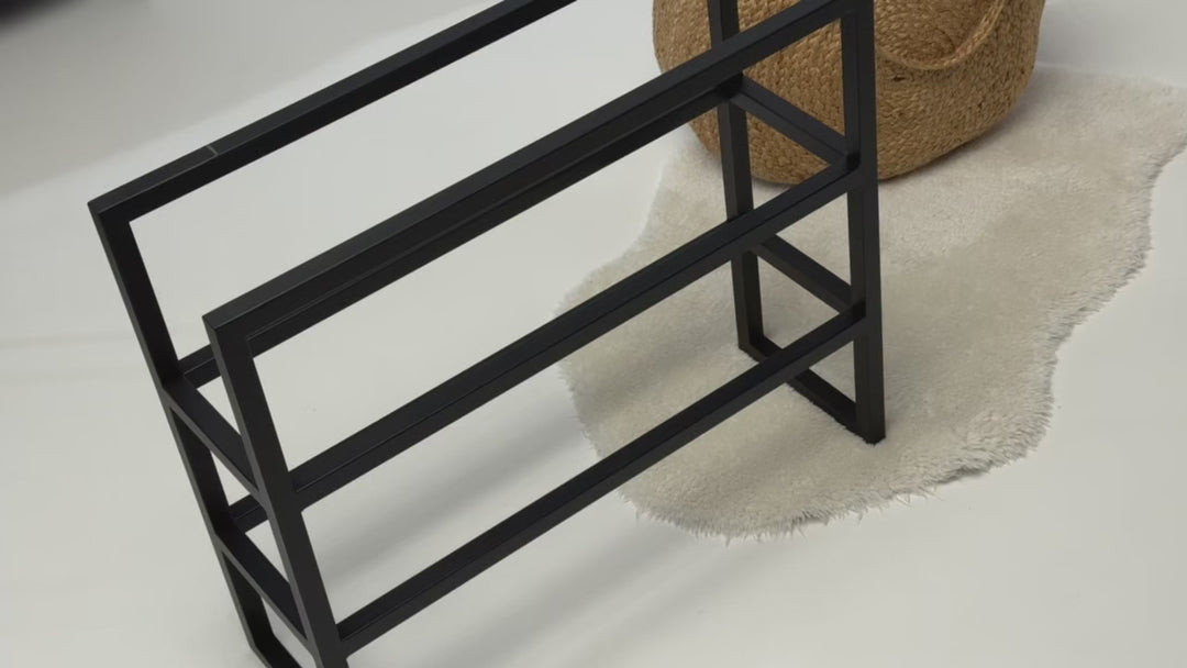 Metal Shoe Industrial Rack - 3tier Shoe Storage