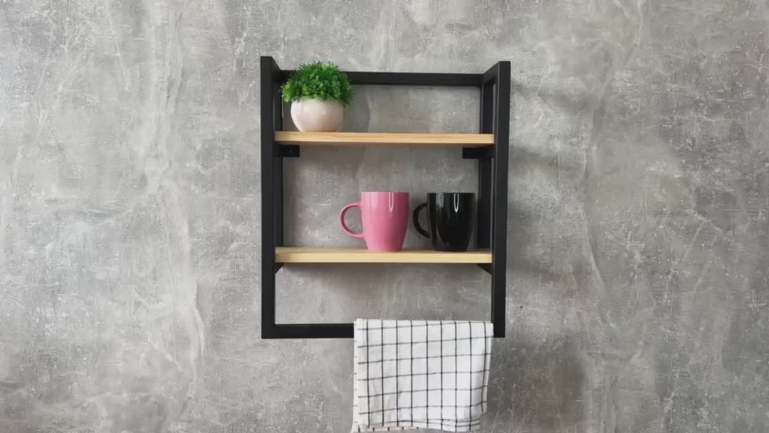 Barnhouse Style Floating Shelf - Scandi-Inspired Wall Shelf