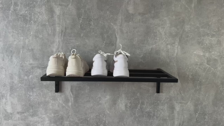 Hanging Shoe Rack for Wall - Wall Shoe Display