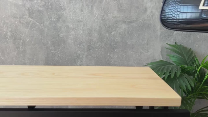 Metal & Wood Shoe Bench – Stylish Entryway Storage