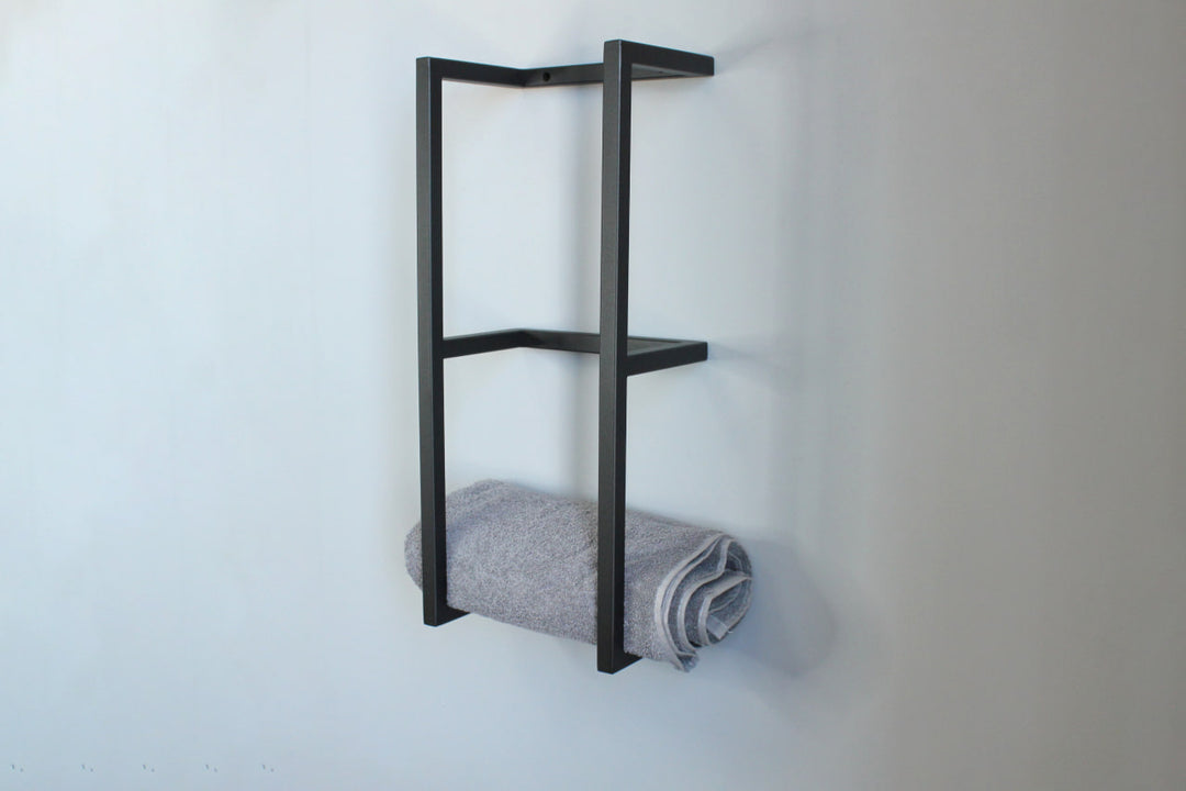 Minimalist-Wall-Mounted-Bathroom-Shelf-Stylish-metal-shelf for-bathroom-storage-and-decor