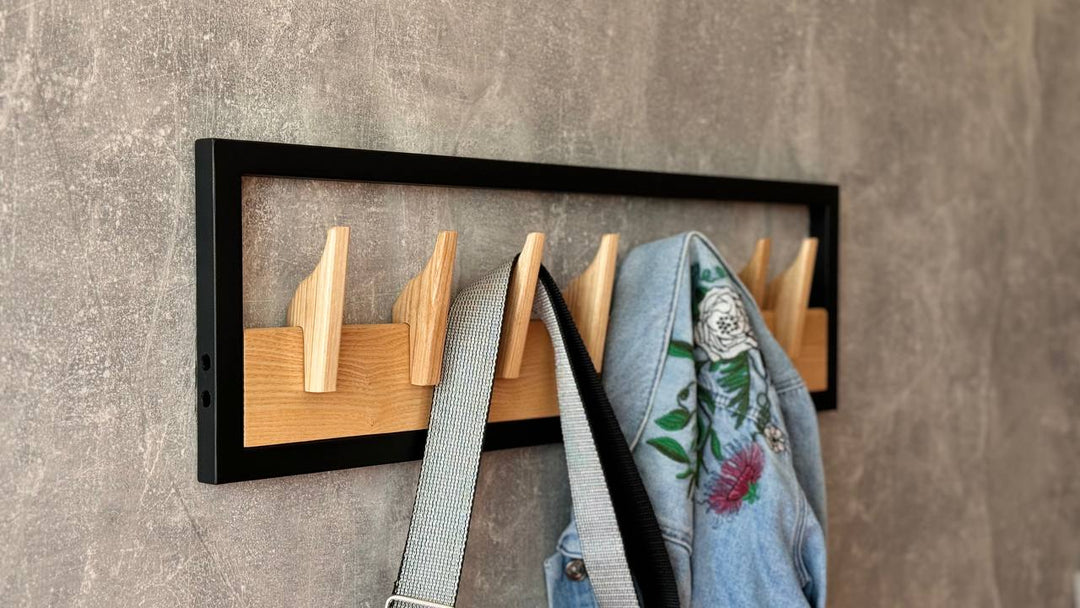 Metal-Wood-Coat-Rack-with-Removable-Hooks-Stylish-and-Versatile