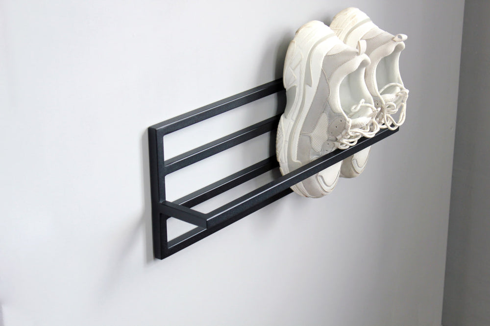 Adjustable-wall-metal-shoe-rack-with-stackable-design-for-more storage