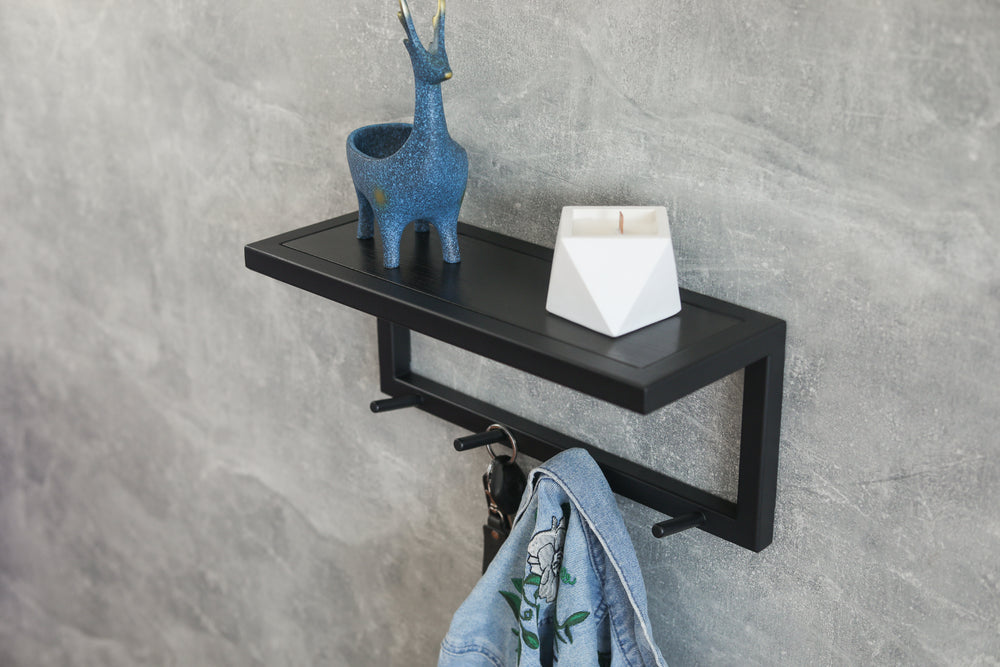 Rustic-style-entryway-coat-rack-with-storage-shelf-and-durable-metal-hooks